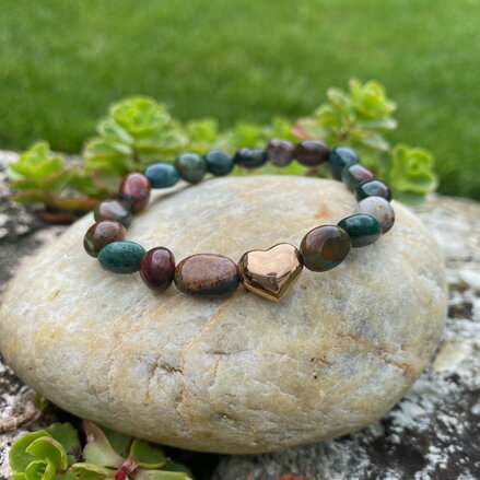 Náramok Achát indický