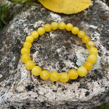 Náramok z brúseného jadeitu