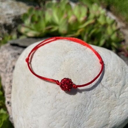 Ochranný náramok so shaballa korálkou