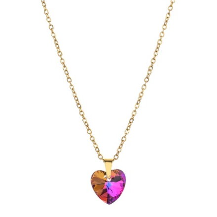 Retiazka z chirurgickej ocele so srdiečkom