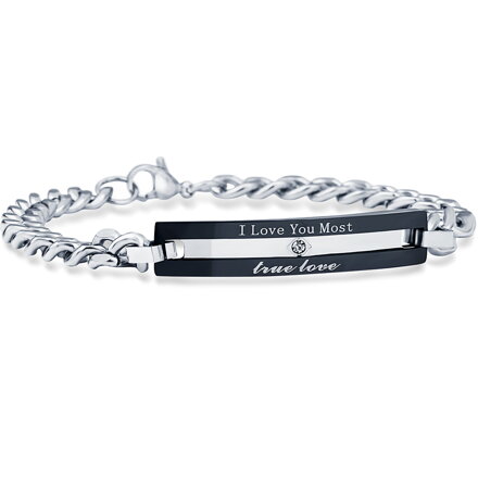 Partnerské náramky TRUE LOVE a LOVE IS BEST Partnerské náramky TRUE LOVE a LOVE IS BEST