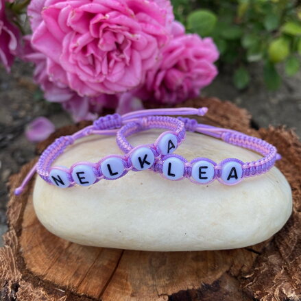 Detské náramky s menom