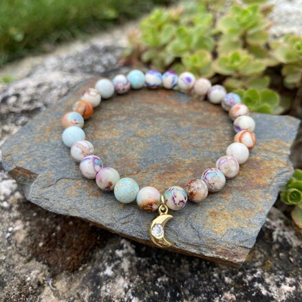 Náramok Jaspis regalit s príveskom 