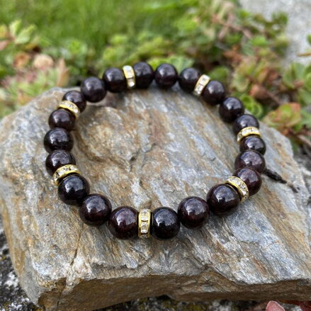 Náramok z prírodného kameňa GRANÁT