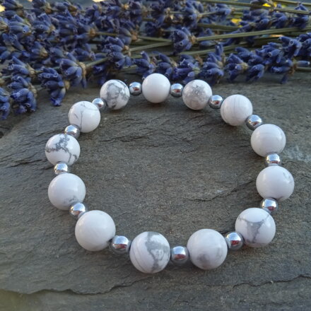 Náramok HOWLIT biely