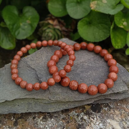 Náramky zo zlatého Avanturínu