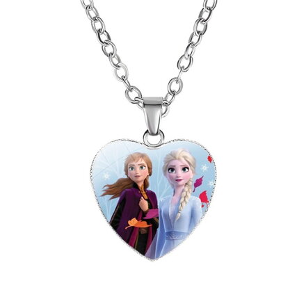 Náhrdelník ANNA a ELSA v srdiečku