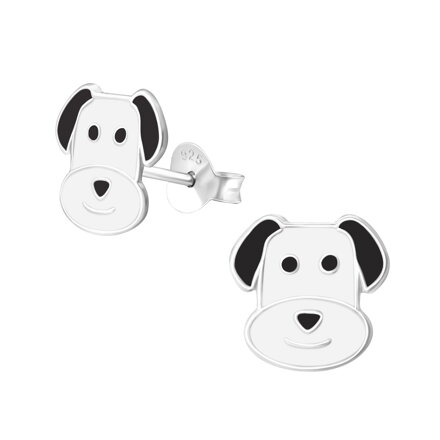 Strieborné náušnice PSÍK