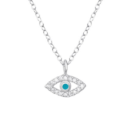 Strieborná retiazka BOŽIE OKO