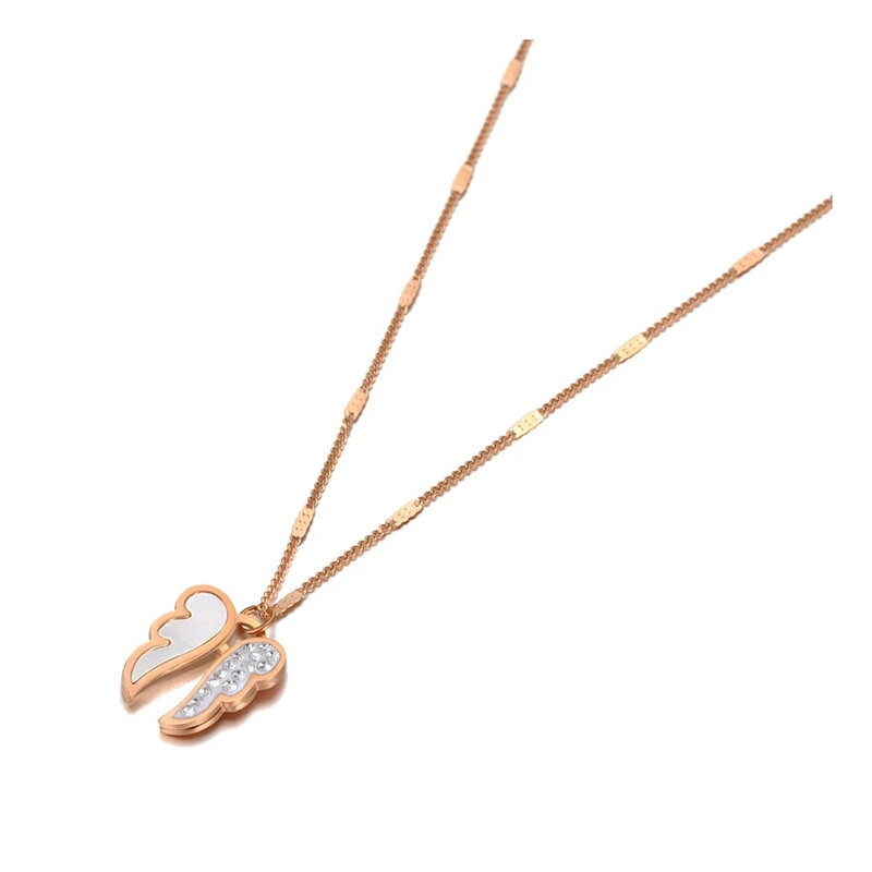 Retiazka s anjelskými krídlami