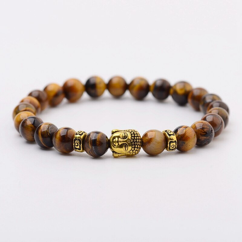 Náramok Buddha+Tigrie oko