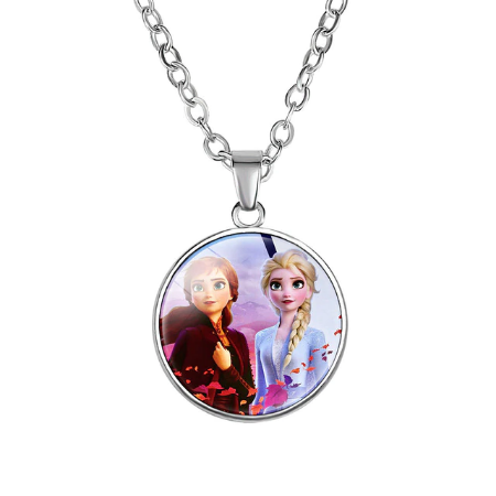 Náhrdelník Ľadové kráľovstvo - ANNA a ELSA Náhrdelník Ľadové kráľovstvo - ANNA a ELSA