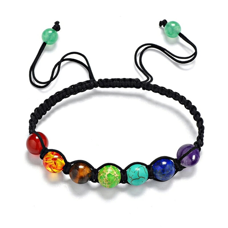 Čakrový ochranný Shamballa náramok Čakrový ochranný Shamballa náramok