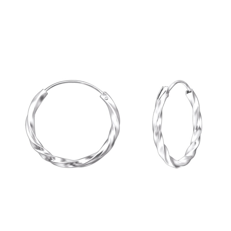 Strieborné náušnice KRUHY BALI 20mm Strieborné náušnice KRUHY BALI 20mm