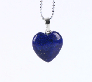 Náhrdelník srdce - Lapis lazuli