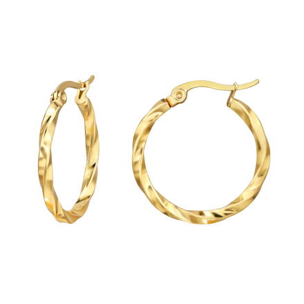 Dámske náušnice z chirurgickej ocele KRUHY