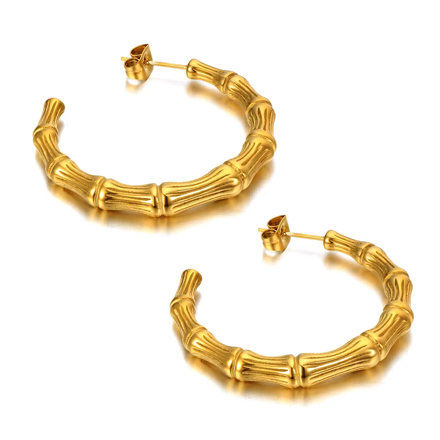 Vintage náušnice z chirurgickej ocele