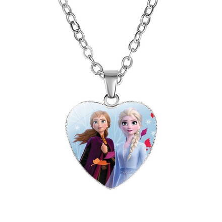 Náhrdelník ANNA a ELSA v srdiečku