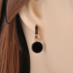 Náušnice z chirurgickej ocele KOLIESKO Náušnice z chirurgickej ocele KOLIESKO