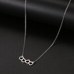 Retiazka z chirurgickej ocele 4 srdiečka