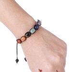 Čakrový ochranný Shamballa náramok