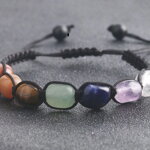 Čakrový ochranný Shamballa náramok