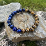 Dvojfarebný náramok z Tigrieho oka